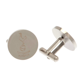 Tottenham manžetové gombíky Stainless Steel Round Cufflinks