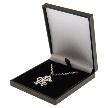FC Rangers prívesok na krk Silver Plated Boxed Pendant