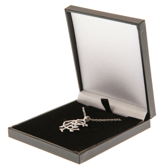 FC Rangers retiazka na krk s príveskom Scroll Crest Stainless Steel Pendant & Chain