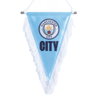 Manchester City vlajočka Triangular Mini Pennant