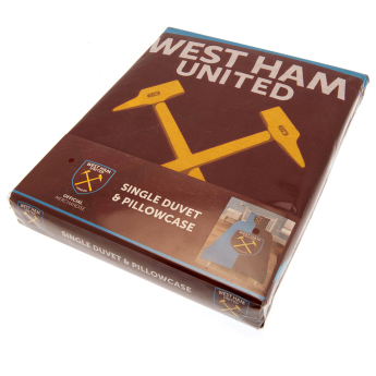 West Ham United obliečky na jednu posteľ Single Duvet Set CS