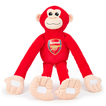 FC Arsenal plyšová opice Hanging red