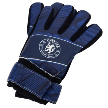 FC Chelsea detské brankárske rukavice Fuse Goalkeeper Gloves Yths 79-86mm palm width