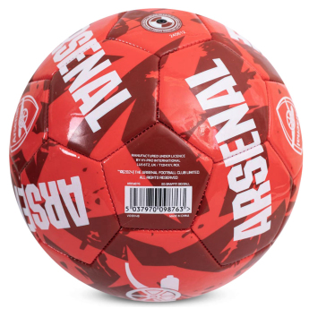 FC Arsenal futbalová lopta Graffiti  - size 5