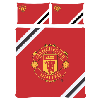 Manchester United obliečky na dvojposteľ Core Stripe