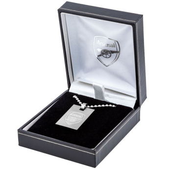 FC Arsenal retiazka na krk s psou známkou Dog Tag & Chain