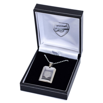 FC Arsenal retiazka na krk s psou známkou Patterned Dog Tag & Chain