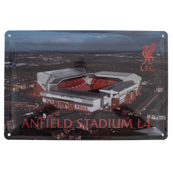 FC Liverpool ceduľa na stenu Large Stadium