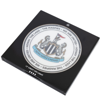 Newcastle United LED cedula 12 Inch Wall Light