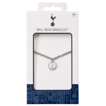 Tottenham náramok Silver Finish Bead