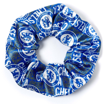 FC Chelsea gumička do vlasov colourful satin