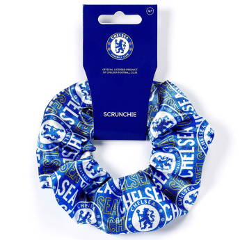 FC Chelsea gumička do vlasov colourful satin