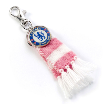 FC Chelsea prívesok na tašku Pink Bar Scarf