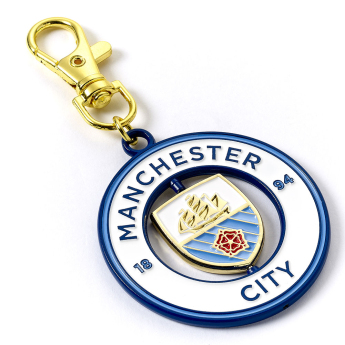 Manchester City prívesok na tašku Spinning