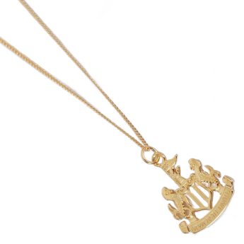 Newcastle United prívesok na krk 18ct Gold Plated on Silver