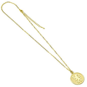 FC Chelsea prívesok na krk Gold Finish Crest Necklace