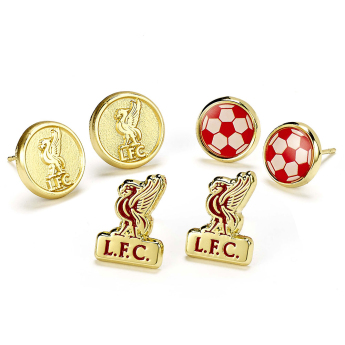 FC Liverpool sada náušníc three unique designs