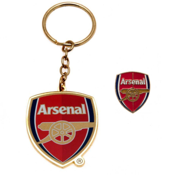 FC Arsenal kľúčenka a odznak design set