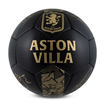 Aston Villa fotbalová mini lopta Sig Gold Phantom - size 1