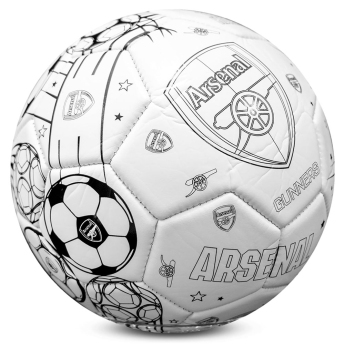 FC Arsenal futbalová lopta Colour - size 2