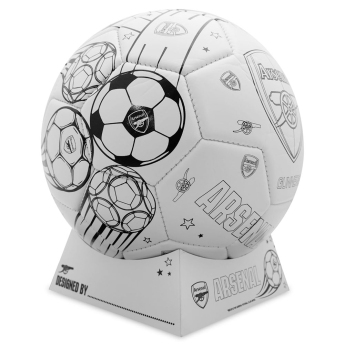 FC Arsenal futbalová lopta Colour - size 2