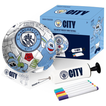 Manchester City futbalová lopta Colour - size 2