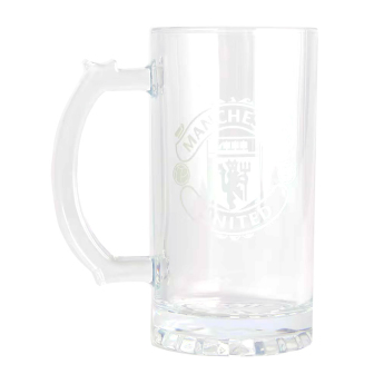 Manchester United pivné poháre Mono Crest Stein