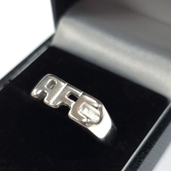 FC Arsenal prsteň Sterling Silver AFC Ring - Q