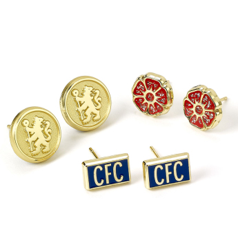 FC Chelsea sada náušníc three unique designs