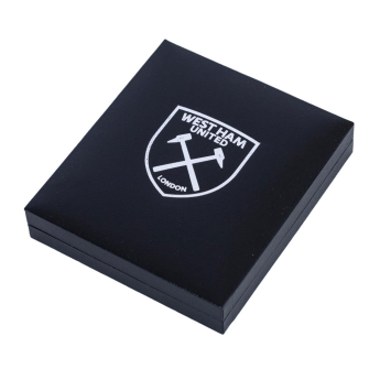 West Ham United prívesok na krk Gold Plated Heart Necklace