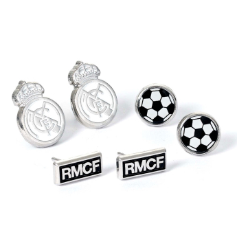 Real Madrid sada náušníc Stud Earring Set