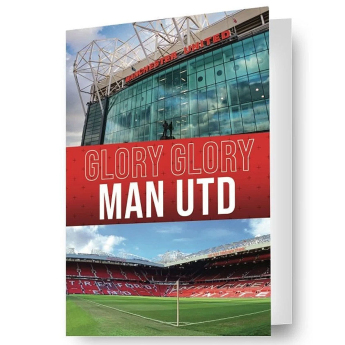 Manchester United narodeninové želanie 3D Lenticular