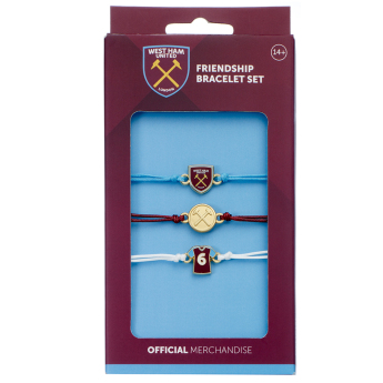 West Ham United sada3 náramkov Friendship