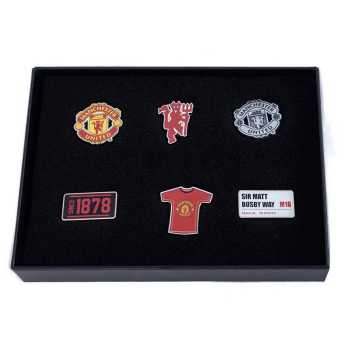 Manchester United set odznáčikov 6pc