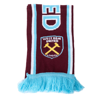 West Ham United zimný šál Crest