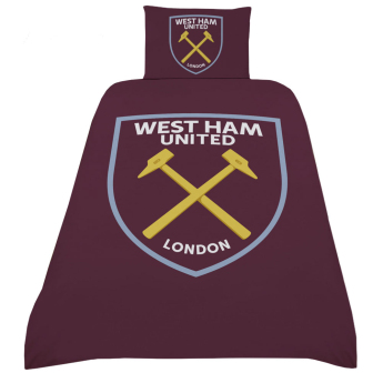 West Ham United obliečky na jednu posteľ Crest Single