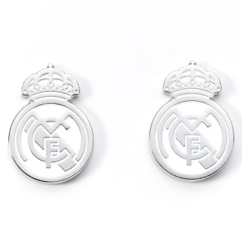 Real Madrid manžetové gombíky Silver Plated Formed Cufflinks