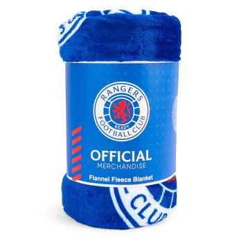 FC Rangers deka Multi Crest Fleece Blanket