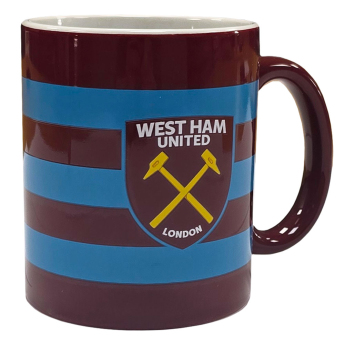 West Ham United hrnček Bar Stripe