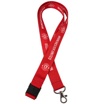 Manchester United prívesok na krk Wordmark Lanyard