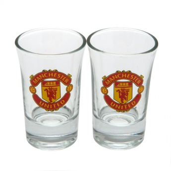 Manchester United panák štamprlík 2pk Shot Glass Set