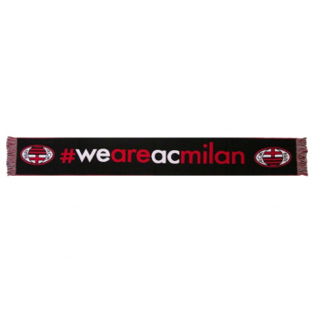 AC Milano zimný šál we are ac