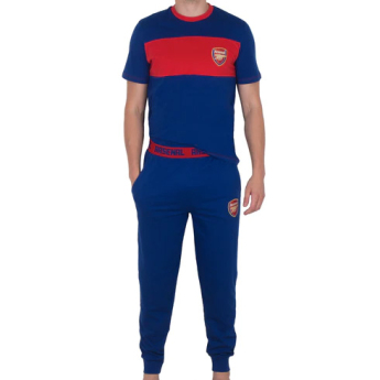 FC Arsenal pánske pyžamo Long Stripe