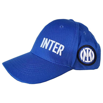 Inter Miláno čiapka baseballová šiltovka text blue