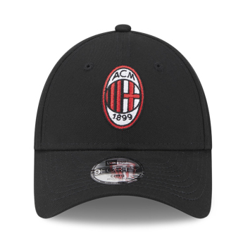 AC Milano detská čiapka baseballová šiltovka 9Forty black
