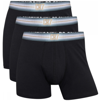 Cristiano Ronaldo pánske boxerky 3pack CR7 Basic black