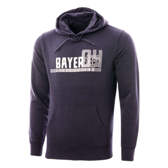 Bayer 04 Leverkusen pánska mikina s kapucňou Hoody navy