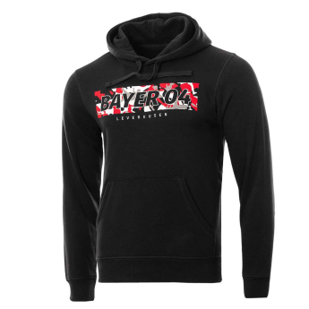 Bayer 04 Leverkusen pánska mikina s kapucňou Camouflage