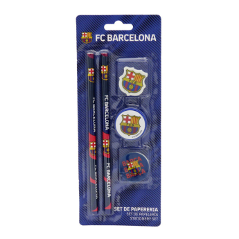 FC Barcelona písacia sada 4 ks