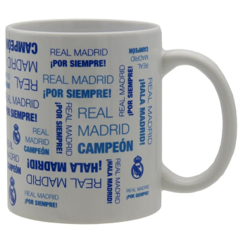 Real Madrid hrnček Text